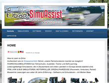Tablet Screenshot of fahrschulsimulator.com